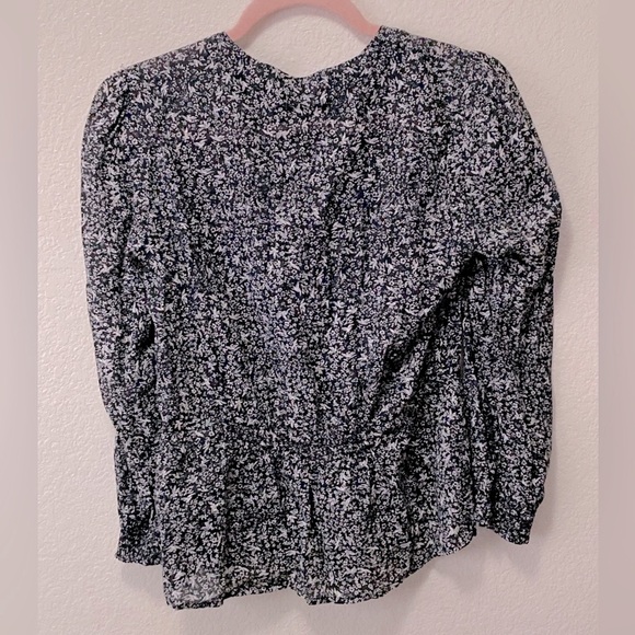 Lucky Brand Black Keyhole Babydoll Blouse! - Picture 6 of 6